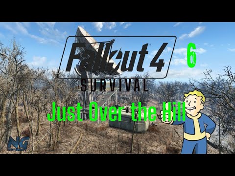 Fallout 4 Survival Mode Walkthrough part 6: Just Over the Hill