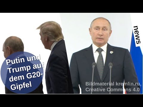 Putin und Trump auf dem G20-Gipfel [Video]