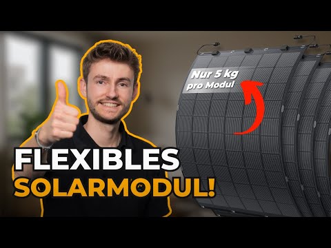 solago flexibles Solarmodul 2er Set 2 x 225W Video
