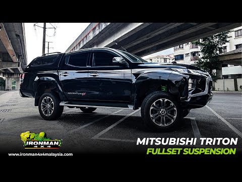 Mitsubishi Triton Upgrade Suspension 2 inch lift kit | Ironman4x4