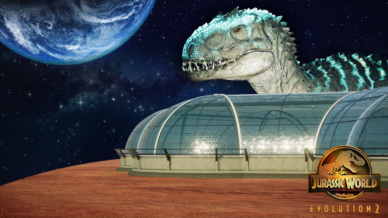 Top Secret Dinosaur Facility on MARS | Jurassic World Evolution 2 Sandbox
