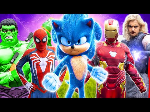 Sonic VS The Avengers!