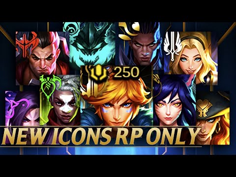 RIOT DID AN OOPSIE - NEW ICONS SOLD FOR RP ONLY - League of Legends
