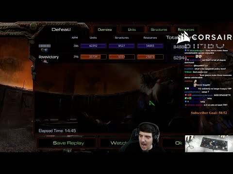 when dono asks arty to gg in a long TvT game