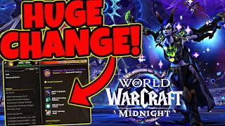 HUGE CHANGE For Professions in Midnight WoW!