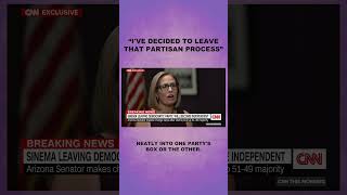 Sen. Kyrsten Sinema of Arizona just dropped a political bombshell!