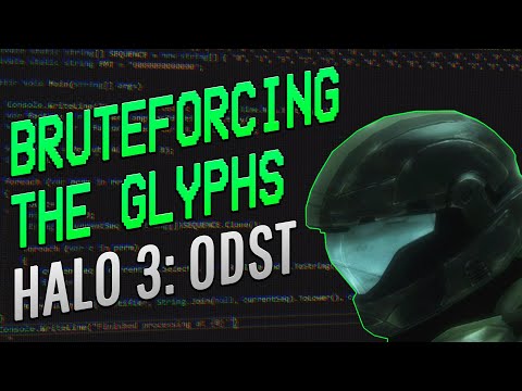 Halo 3: ODST "The meaning of the glyphs" - Bruteforcing 5 billion possibilities