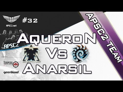 APSC2 Team #32   AqueroN vs Anarsil - Terran vs Zerg - Liga Master - StarCraft 2