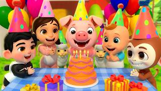 Download lagu Kids Birthday Party Adventure with Animals! | LuLu Melon Newborn Children Rhymes & Infant Songs mp3