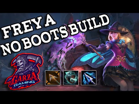 Smite Arena Freya High Damage No Boots Build!!! ( This Build Is Crazy Fun!!! )