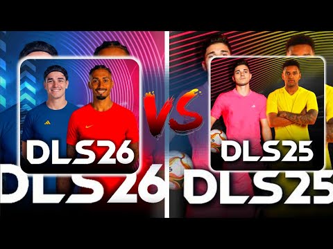 DLS 26 VS DLS 25 | Graphics, gameplay and trailer of Dream League Soccer 2026
