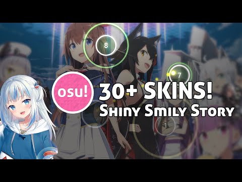 osu! - Shiny Smily Story +DT w/ 30 HOLOLIVE SKINS!!