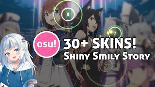 osu! - Shiny Smily Story +DT w/ 30 HOLOLIVE SKINS!!