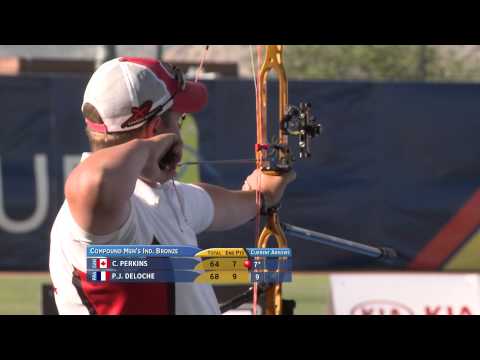 Christopher Perkins v Pierre-Julien Deloche – compound men bronze | Ogden 2012 Archery World Cup S3