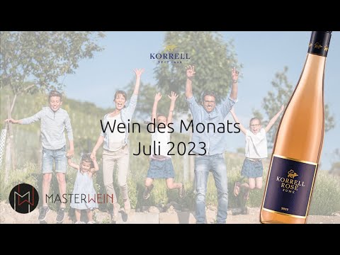 MASTERWEIN - Wein des Monats Juli: Rosé Fumé 2022 von Martin Korrell (Nahe)