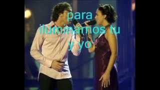 Escondidos David Bisbal y Chenoa
