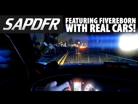 SAPDFR E68 - I Hit A Deer! | Jeff Runs
