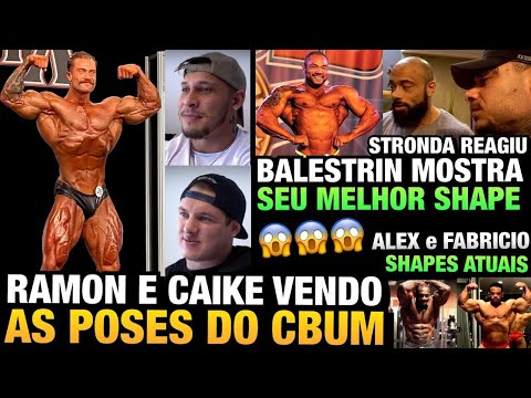 RAMON E CAIKE REAGEM AO CBUM - BALESTRIN MOSTRA  MELHOR SHAPE AO STRONDA + Alex, Fabricio e mais