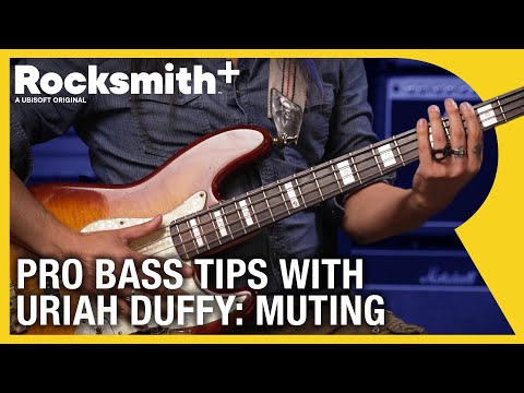 Pro Bass Tips with Uriah Duffy: Muting