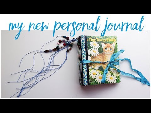 Journal Flip Through Completed Vintage Junk Journal My Personal Journal