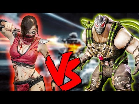 Skarlet Vs Bane - Epic Battle - Mortal Kombat Costume Skin Mod
