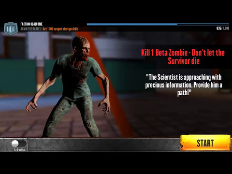 KILL SHOT VIRUS Region 2 Dead Ops Mission #1 - Kill 1 Beta Zombie