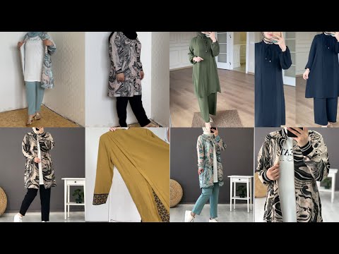 الهبال ديال المديلات في الملابس التركية💃💃اونسومبل صيفي للمحجبات/Ensemble Hijab