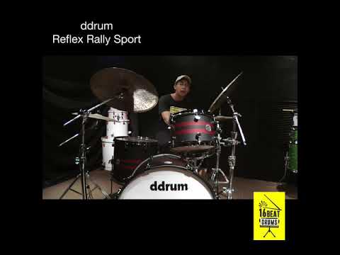 DDrum Reflex Rally Sport 4 piece Drum set from 16 Beat Drums