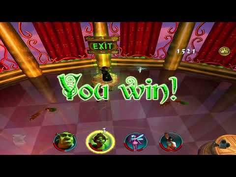 Shrek 2: Team Action (PC) - 100% ~ Extra: Crash Coliseum & Movie Stills