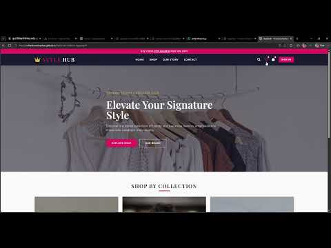 Task Demo - DAS003852 - StyleHub - Fashion & Apparel