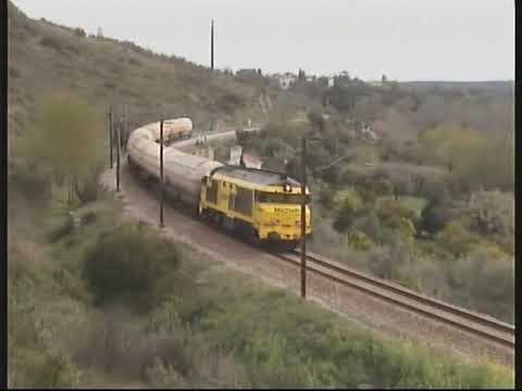 Medway Eva 1903 com comboios cisternas de amoníaco nº 47834 - Tramagal e Tancos - 2022