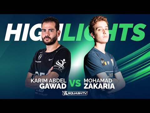 🇪🇬 Gawad v Zakaria 🇪🇬 | Australian Open 2025 | QF HIGHLIGHTS