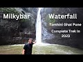 Milkybar Waterfall Tamhini Ghat Pune in Monsoon 2023 | Milkybar Waterfall Trek | Travfoodie