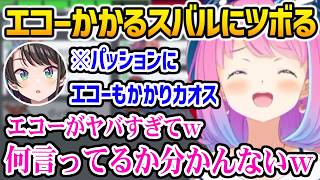【AmongUs】パッションスバルにエコーがかかってしまいカオスすぎて完全にツボってしまうルーナ【ホロライブ】