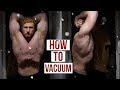 How To Do A Vacuum | Vacuum Training | Vlogmas | Bodybuilding Diet Break