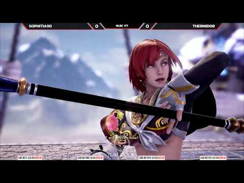 Soulcalibur 6 - NLBC GRAND FINALS - Sophitia90 (Seong Mi-Na) vs. Thermidor (Nightmare)  [4K/60FPS]