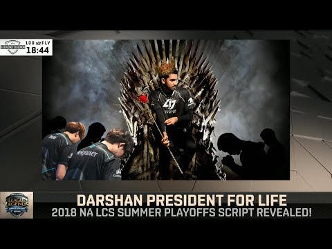 Welcome to S8 NA LCS Summer 2018 Quarter Final #2 - 100 Thieves vs FlyQuest ! NA LCS Countdown