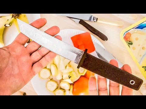 Best NINJA SWARD kitchen chef's knife! | Awesome $30 Cold Steel Kobun review