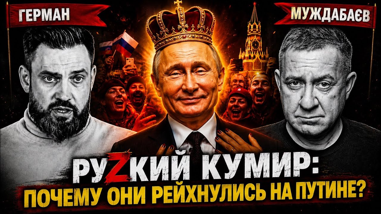 РУZКИЙ КУМИР: ПОЧЕМУ ОНИ РЕЙХНУЛИСЬ НА ПУТИНЕ? Розмова з Григорієм Германом