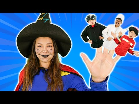 Canción de las Profesiones | Familia Dedos de Globos | Hokie Pokie Canciones Infantiles