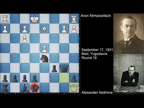 Alexander Alekhine Vs. Aron Nimzowitsch