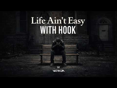 "Life Aint Easy" (with Hook) | Rap Instrumental | Sad Type Beat