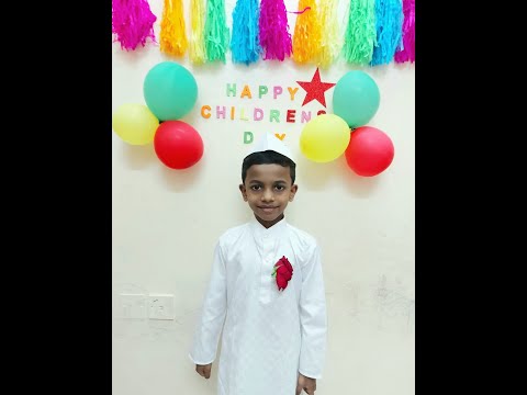 Children's Day Celebration Speech by Anandhu