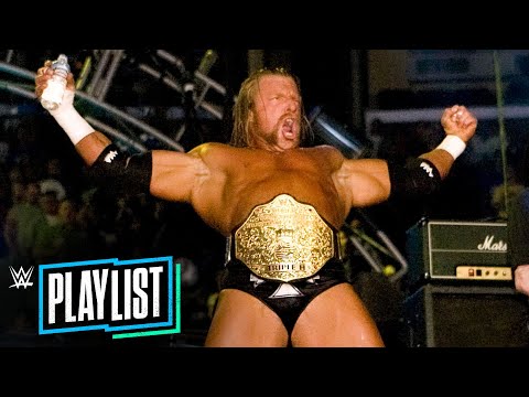 Every Triple H WrestleMania entrance: WWE Playlist