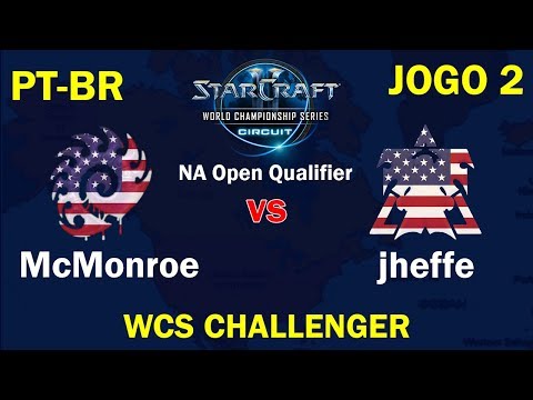 StarCraft 2 - McMonroe vs jheffe (ZvT) J2 - WCS NA Challenger Open Qualifiers [PT-BR]