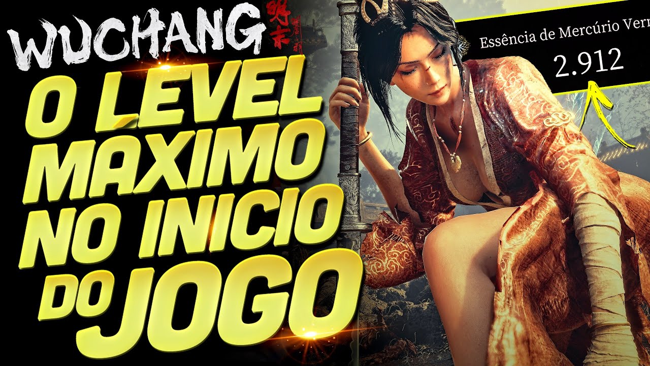 WUCHANG: FALLEN FEATHERS - NÍVEL MÁXIMO NO INICIO DO JOGO COM MERCÚRIO INFINITO (BUG / GLITCH HAHA)