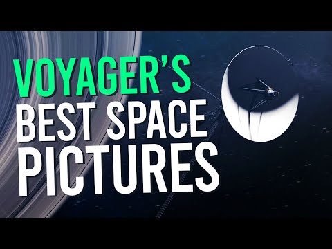 The best space pictures from the Voyager missions