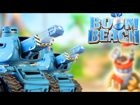 Critter Cannons VS Resource Bases in BOOM BEACH!