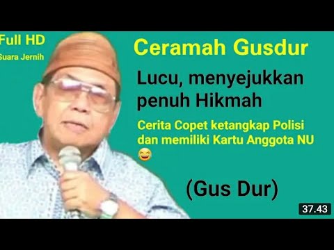 Gus Dur di Ponpes At-Taqiy Kalipucang Kulon, Jepara I