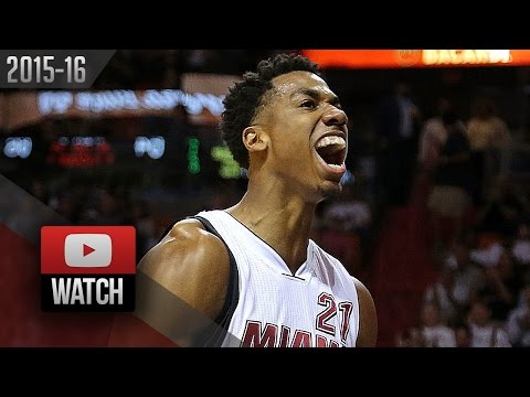 Hassan Whiteside Full Highlights vs Trail Blazers (2015.12.20) - 22 Pts, 11 Reb, 5 Blk, CLUTCH